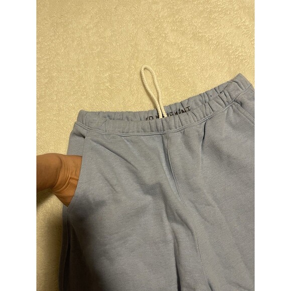 FREE PEOPLE FP Movement For The Win Wide-Leg Pants Women Sz M Blue Slouchy NWOT - Picture 5 of 9